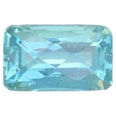 1.94 carats Aquamarine Stone Custom Precision Cut Natural African Gemstone