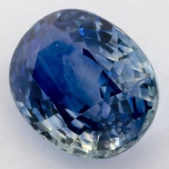 1.94 Karat Blauer Saphir Cushion Loser Edelstein