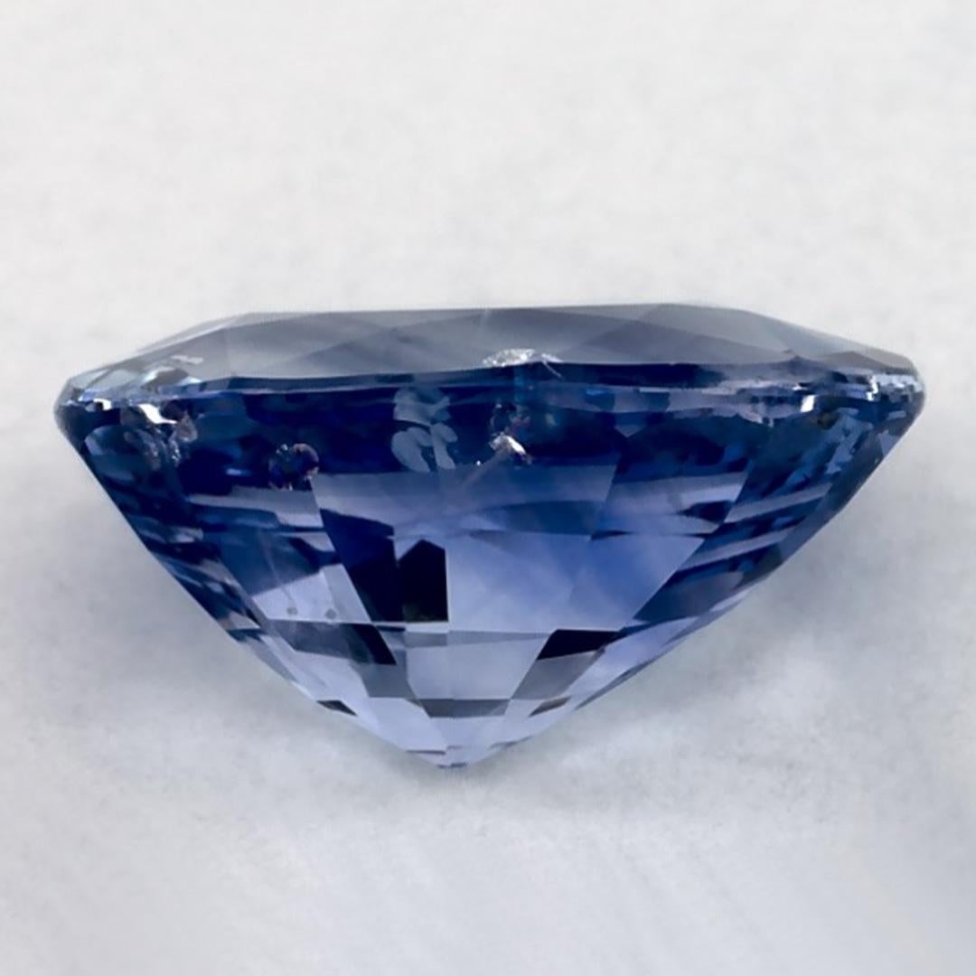 1.94 Ct Blue Sapphire Oval Loose Gemstone In New Condition In Fort Lee, NJ