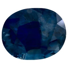 1.94 Ct Blue Sapphire Oval Loose Gemstone