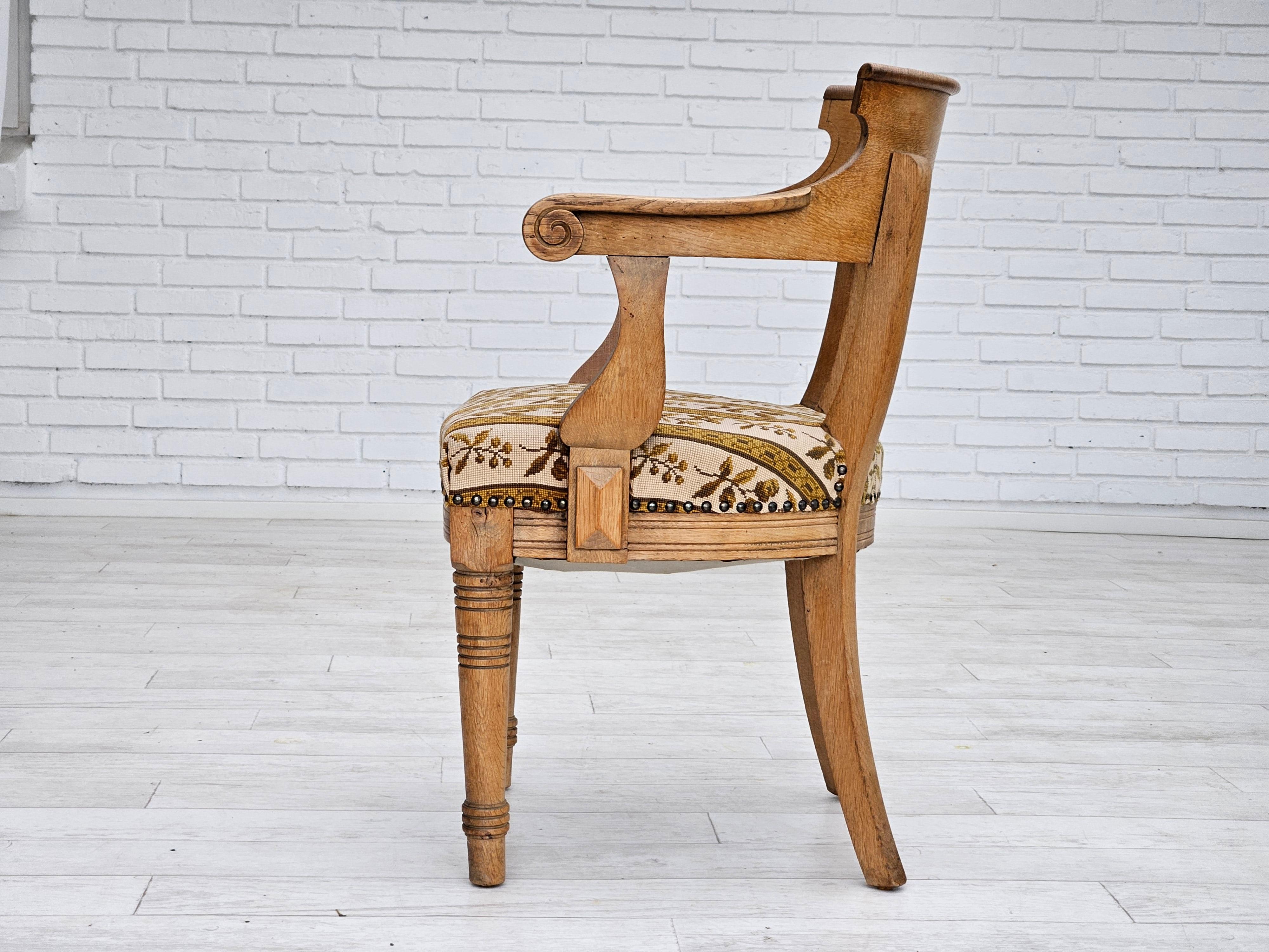 1940-50, design danois, paire de deux fauteuils en très bon état d'origine. en vente 4