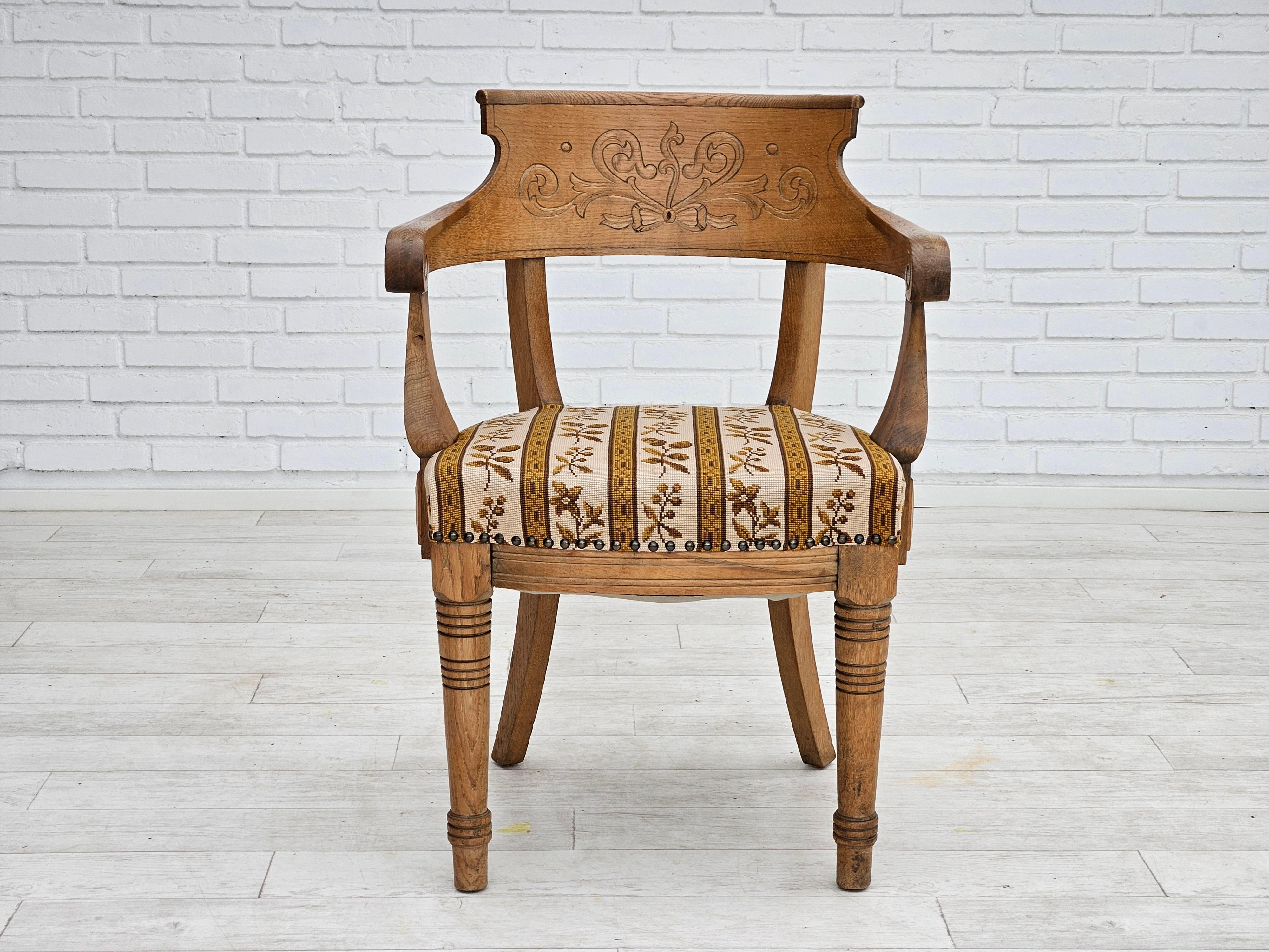 1940-50, design danois, paire de deux fauteuils en très bon état d'origine. en vente 5