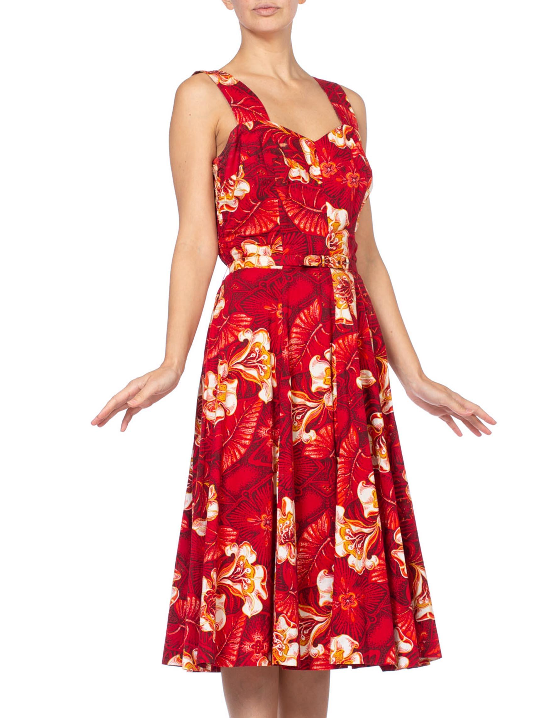 rockabilly hawaiian dress