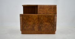 1940 Art-Deco-Schrank aus Nussbaumholz für UP Závody , Tschechoslowakei