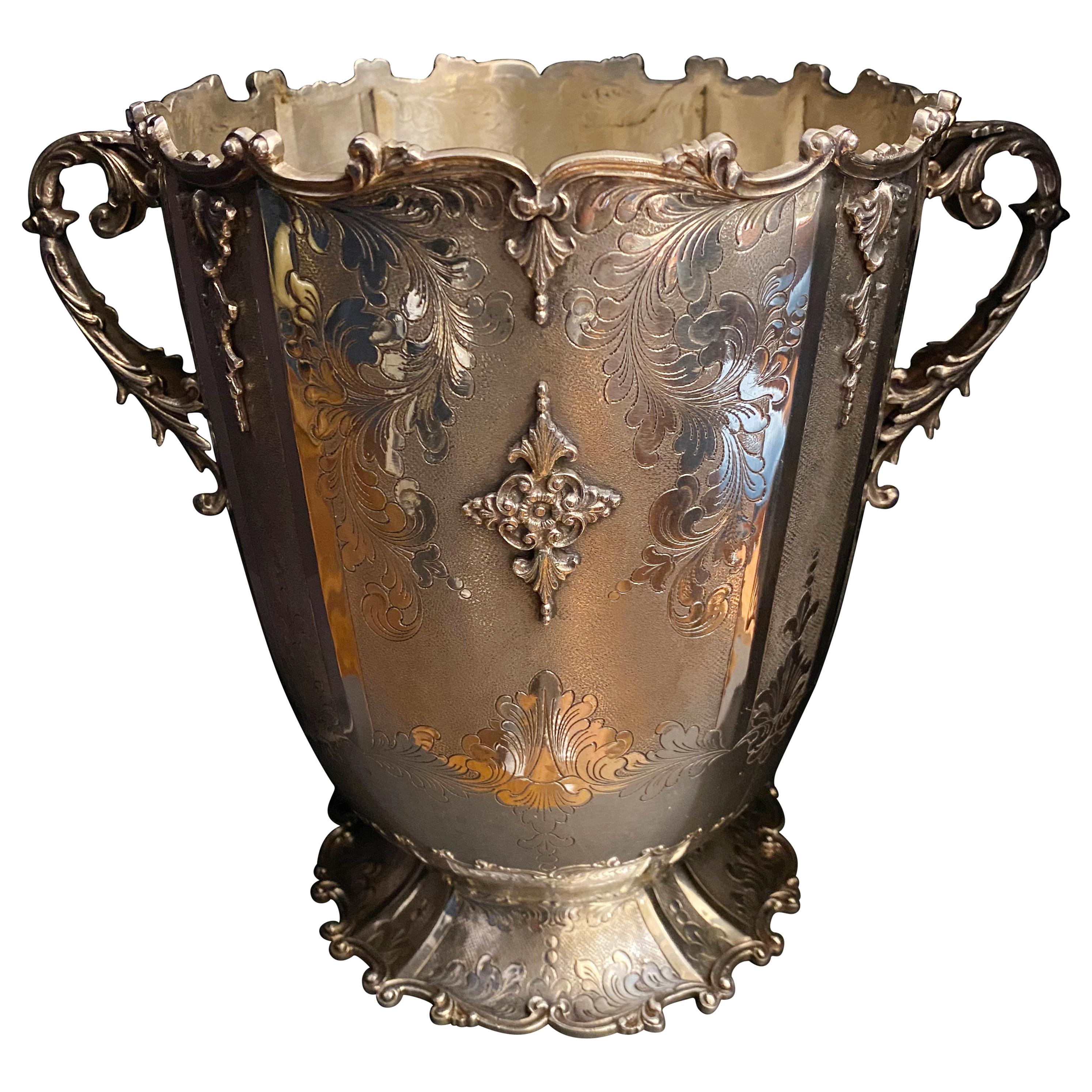 solid silver champagne bucket