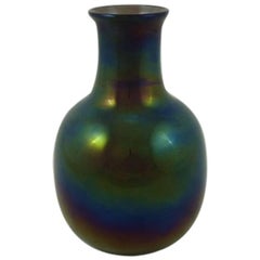 Retro 1940 Carlo Scarpa for Venini & C. Murano Glass Series "Iridati" Vase
