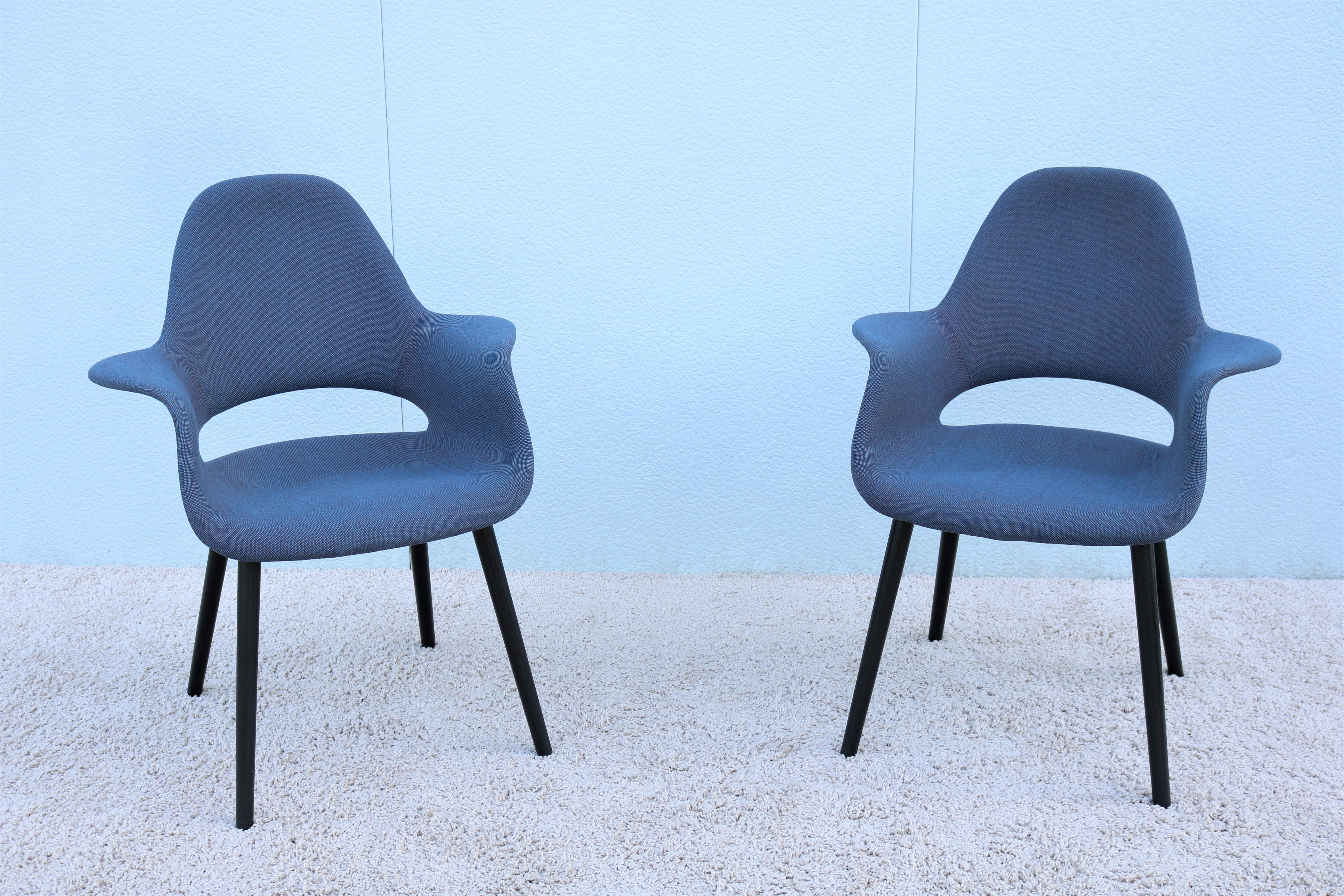 Chaises de conférence organiques Charles Eames & Eero Saarinen pour Vitra, ensemble de 4 pièces en vente 1