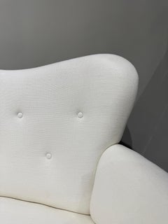 1940 danish modern curved shape sofa