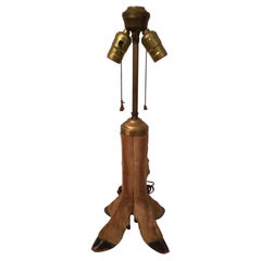 1940 Deer Leg Table Lamp