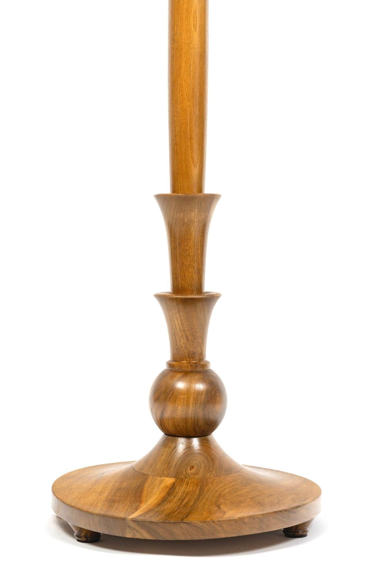Mid-20th Century 1940 Elegant floor lamp by Charles Dudouyt For Sale