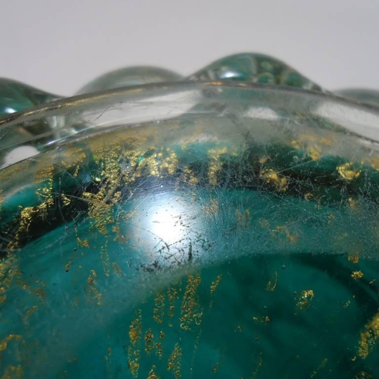 20th Century 1940 Ercole Barovier for Ferro Toso Barovier Murano Glass Vase a 