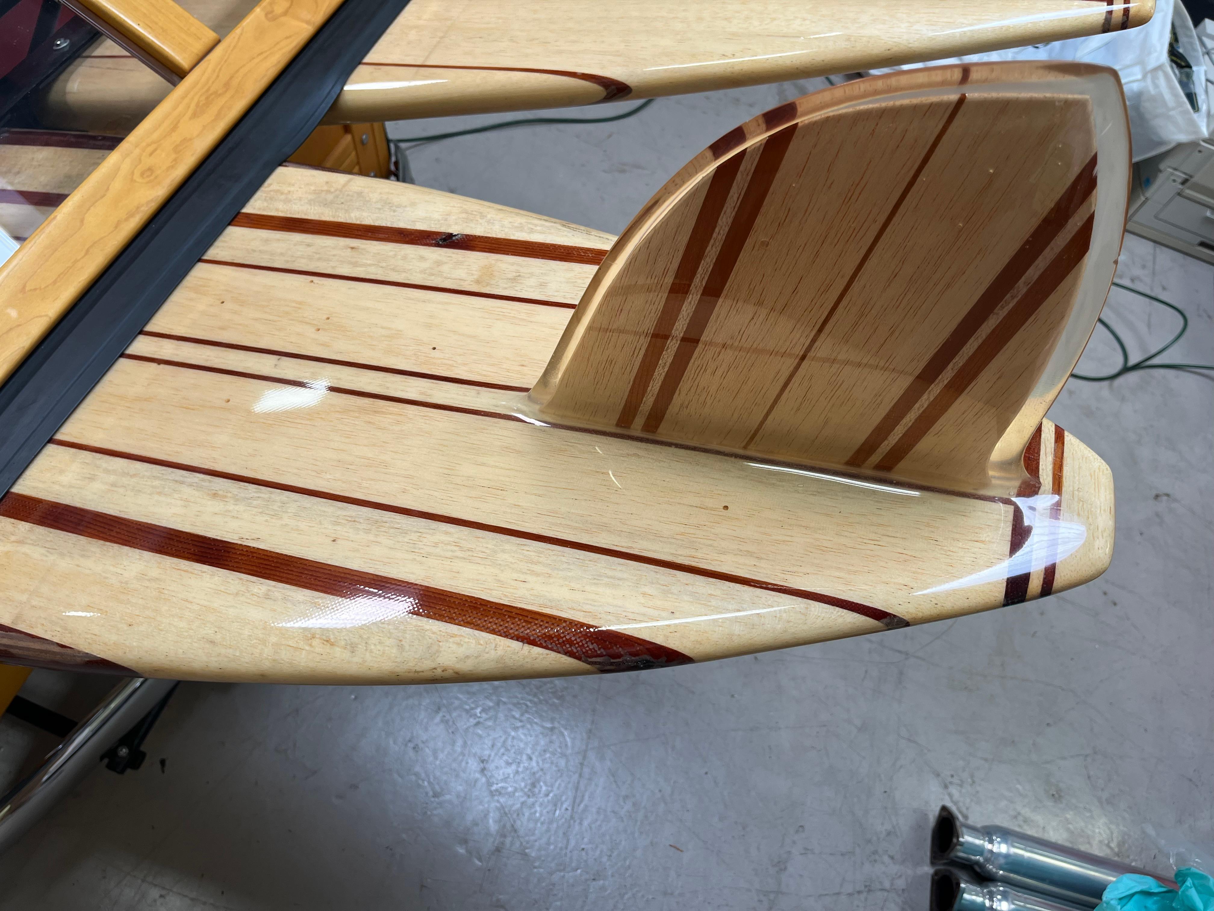 1940 Ford Woody Vintage Surfboard Tailgate Display For Sale 3