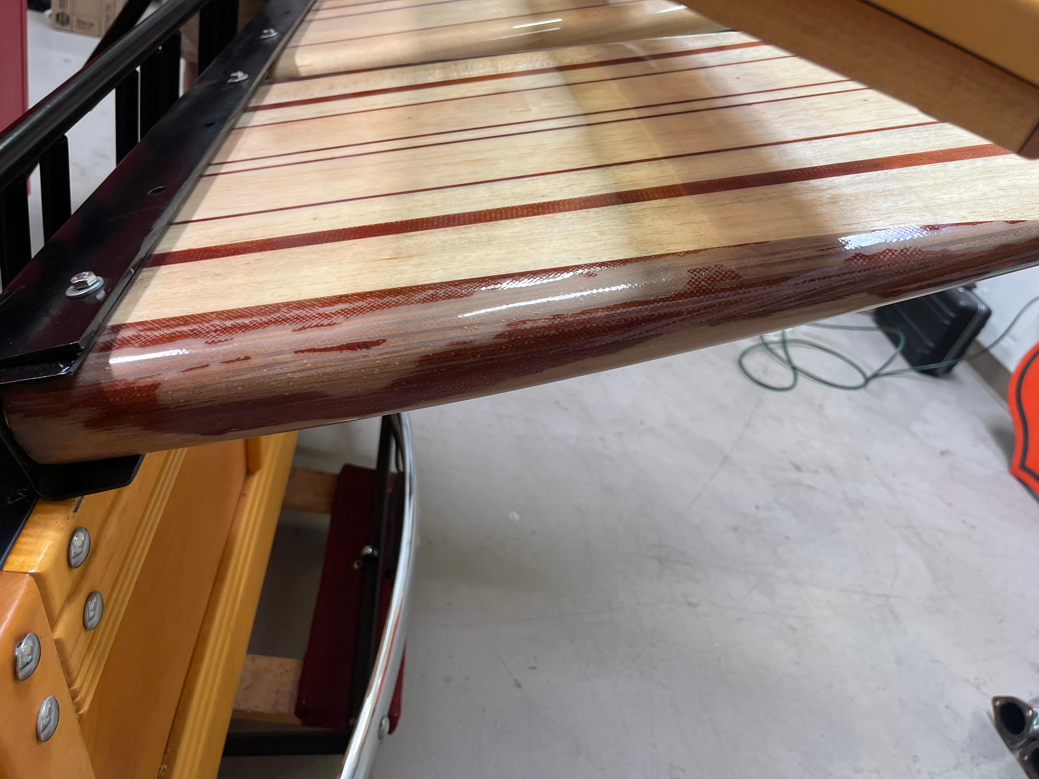 1940 Ford Woody Vintage Surfboard Tailgate Display For Sale 4