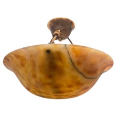 1940 Italian Alabaster Pedant