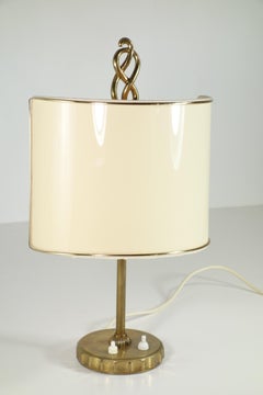 1940 Italian Design Serpentina Brass Table Lamp _ Set of 2