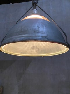 1940 Large Industrial Holophane Light
