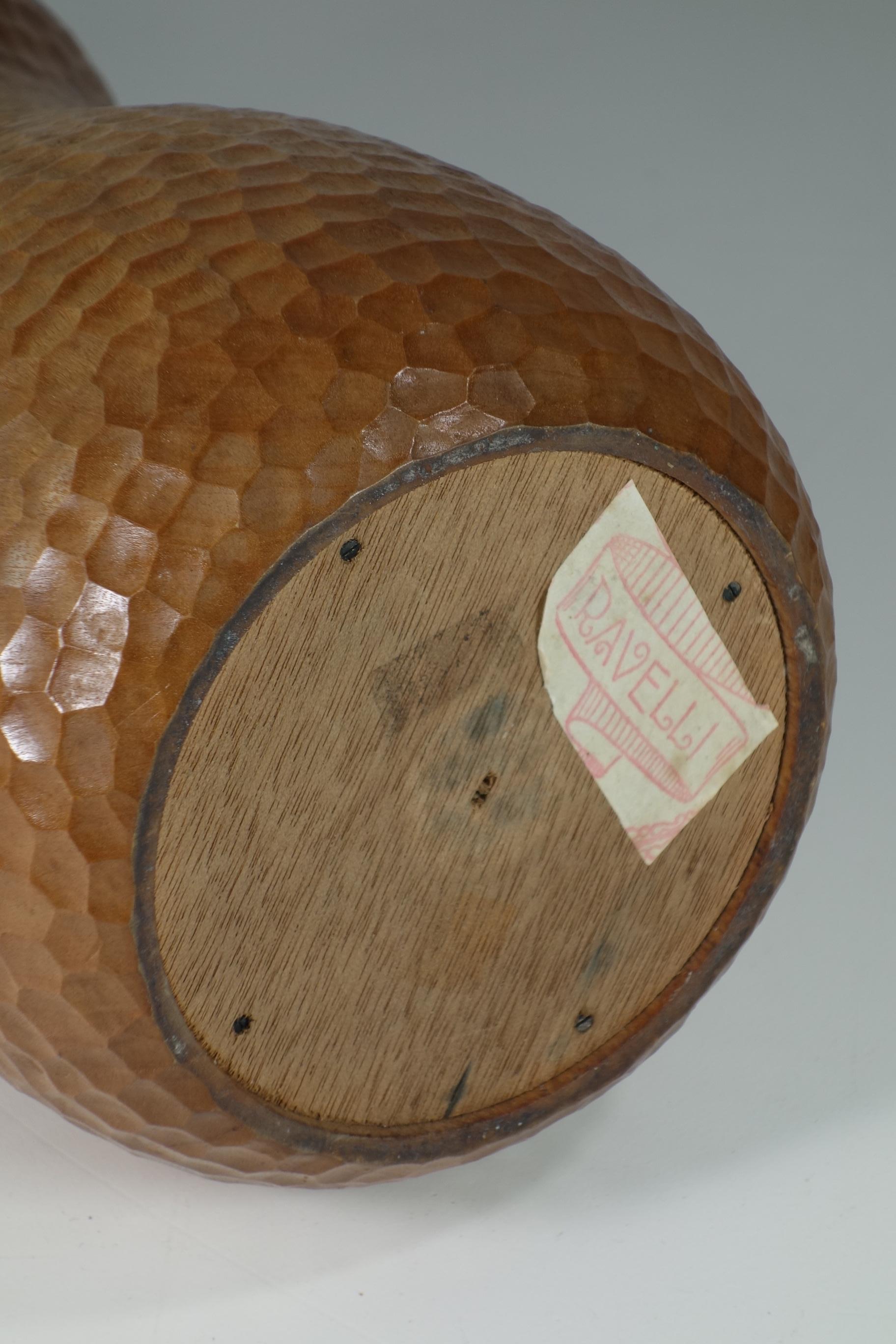 Milieu du XXe siècle Carafe à bouteille Art Déco italien en métal argenté Macabo 1940 en vente