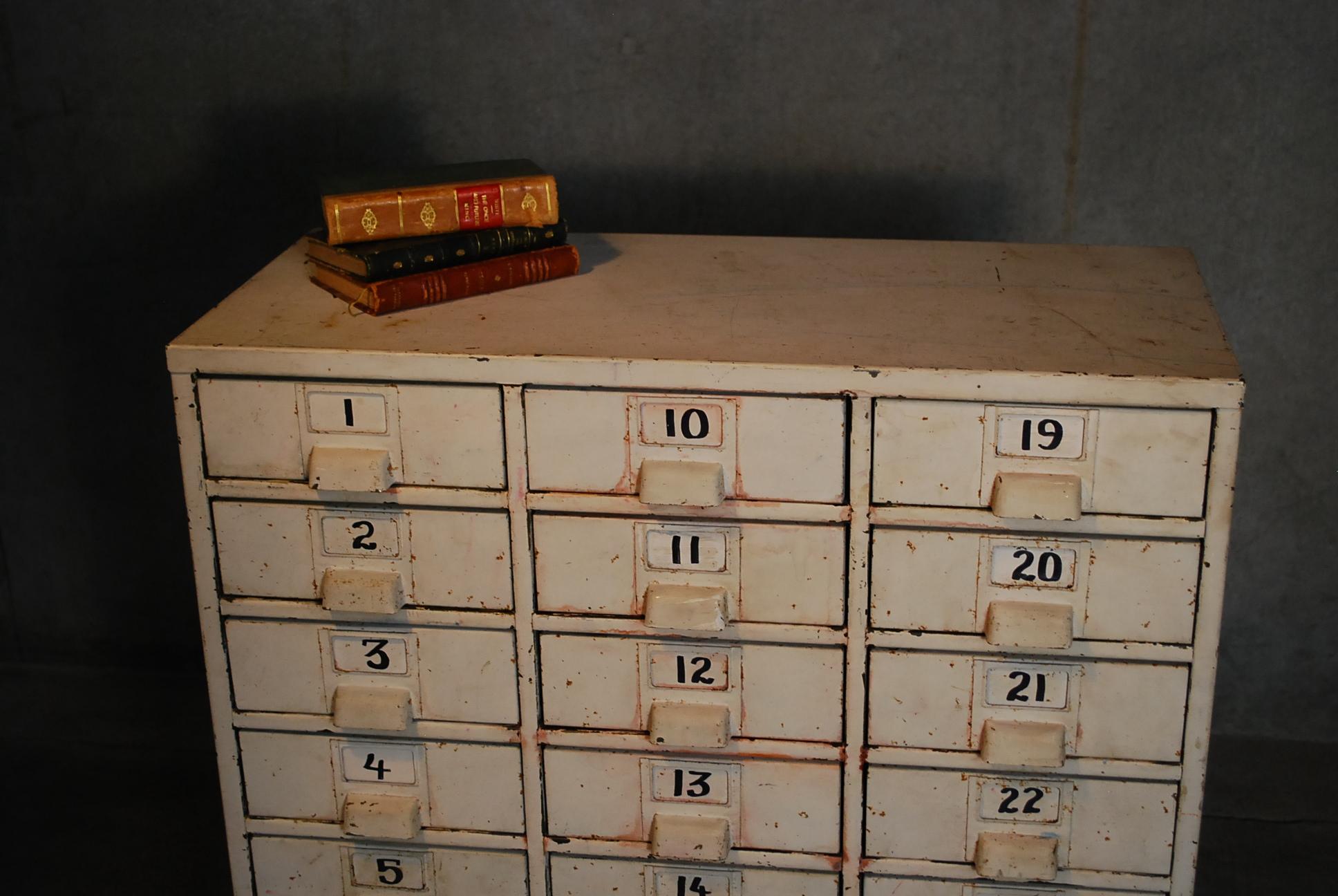 metal apothecary cabinet