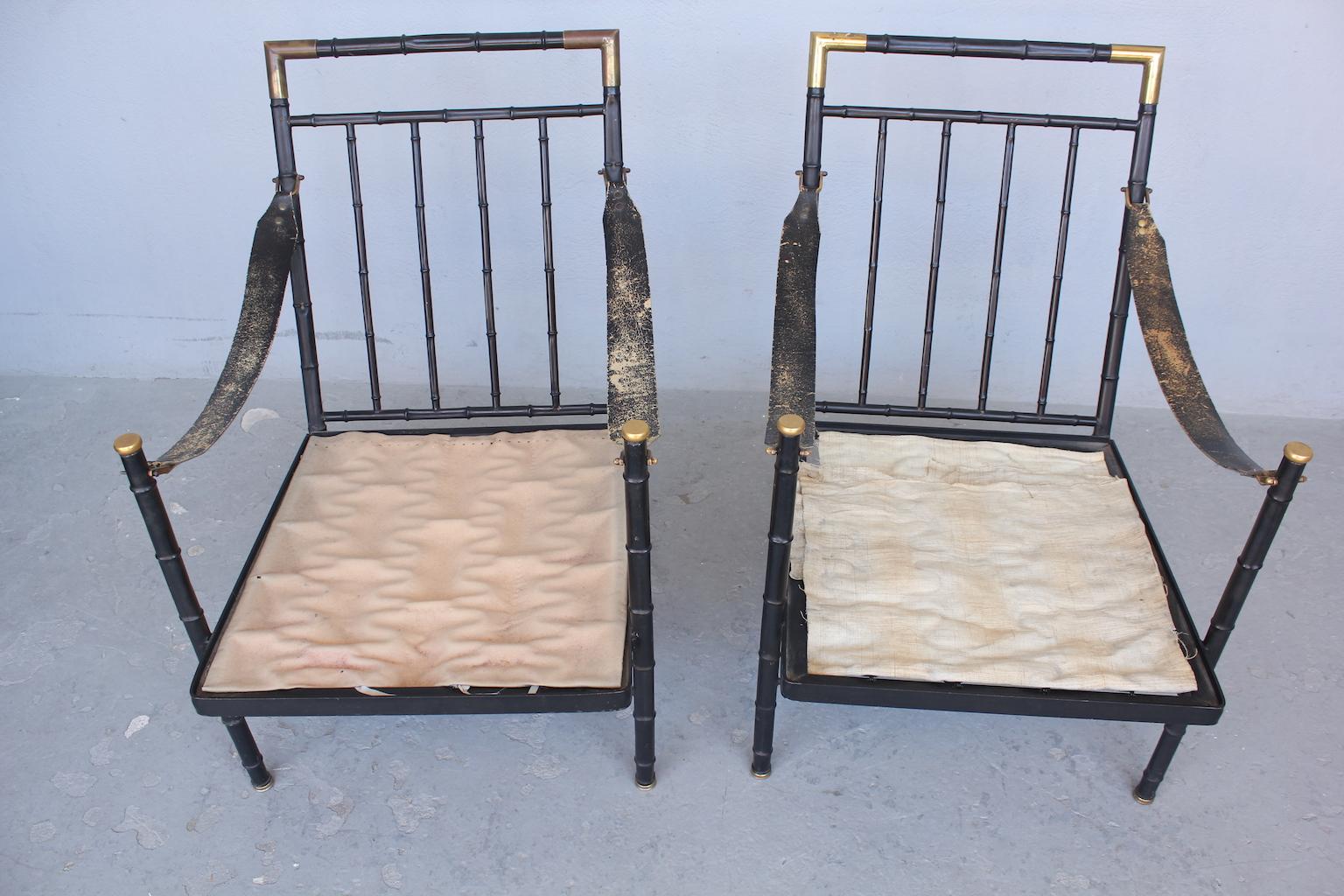 1940 Pair of Armchairs For Sale 4