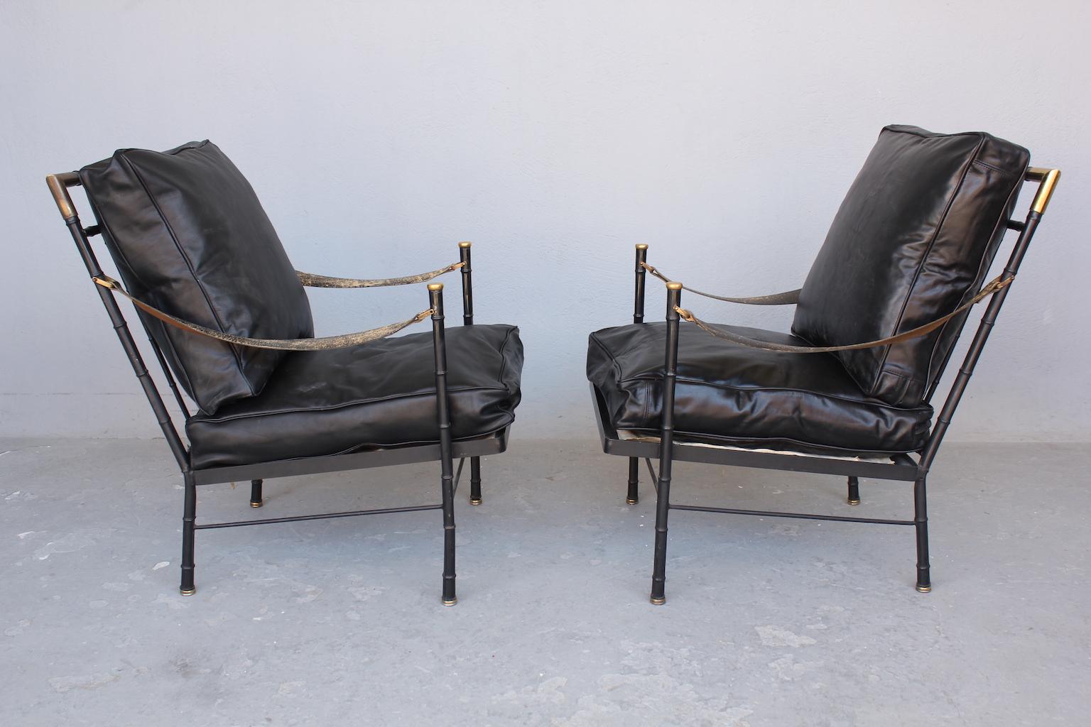 French 1940 Pair of Armchairs For Sale