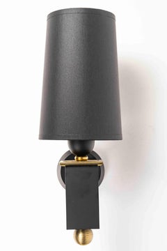 Paar Bronze-Wandleuchten von Marcel Guillemard aus dem Jahr 1940