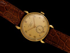 1940 Patek Philippe Vintage Mens Midsize Tiffany & Co. Signed Watch, Ref. 590