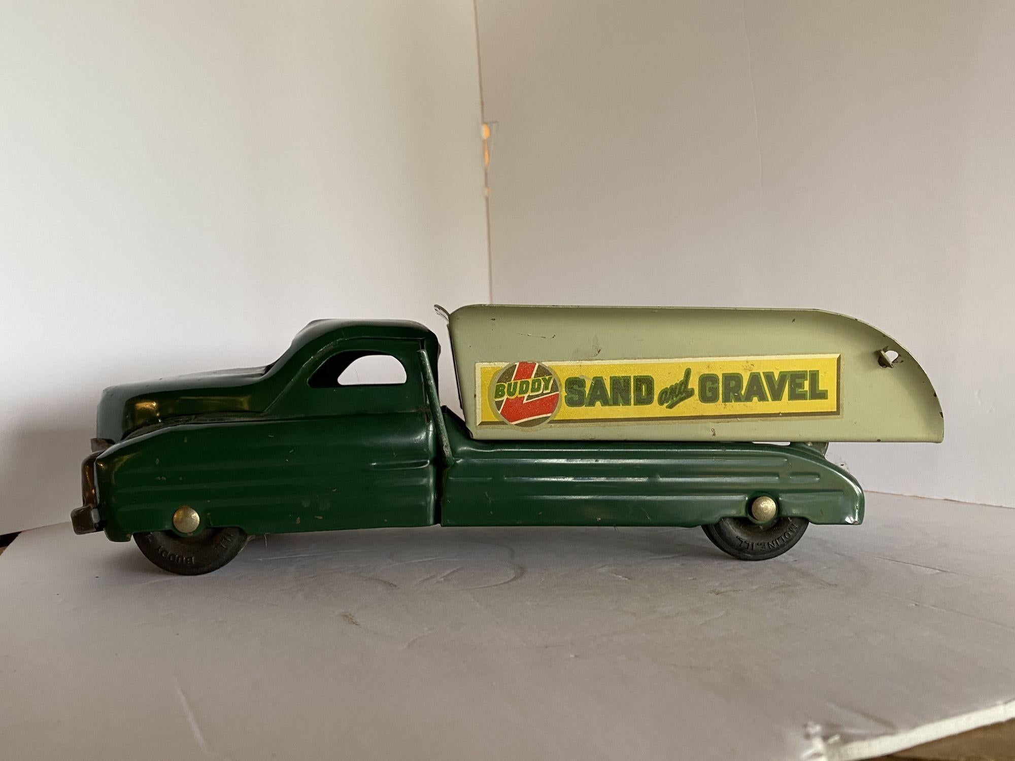 buddy l sand and gravel truck