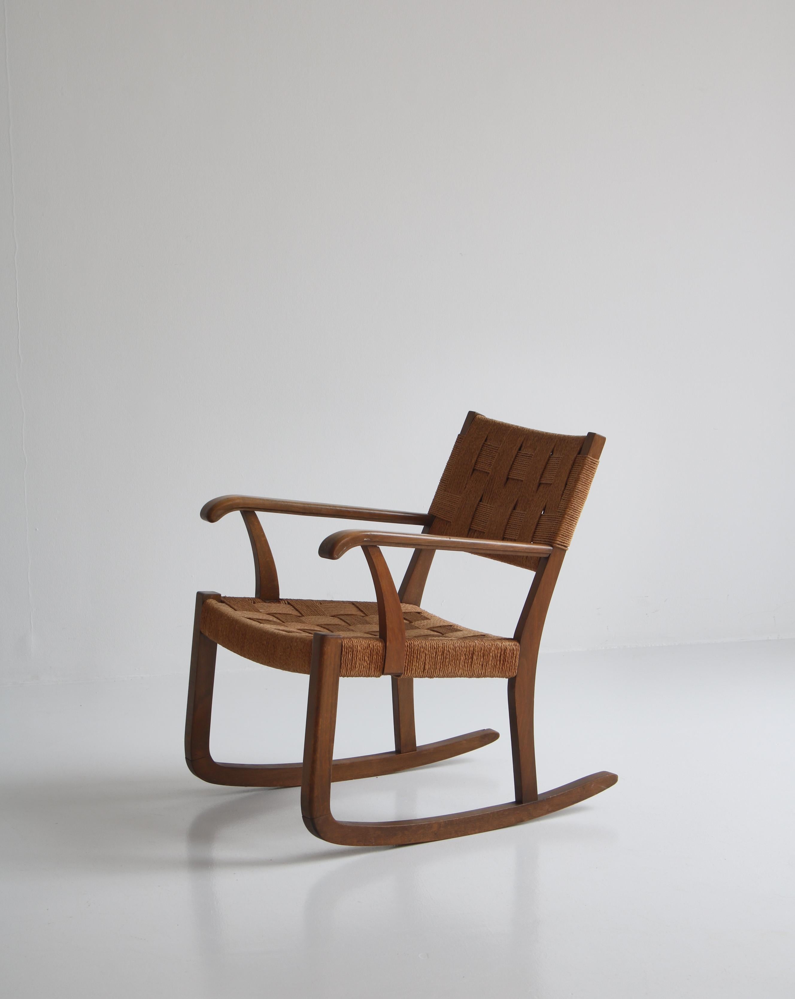 seagrass rocking chair