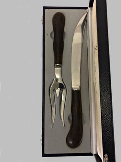 1940s Kay Bojesen, Danish, Sculptural Carving Set for Universal Steel Company