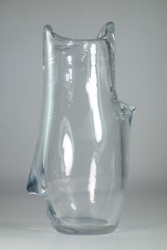 1940 Schneider France Design Glass Vase