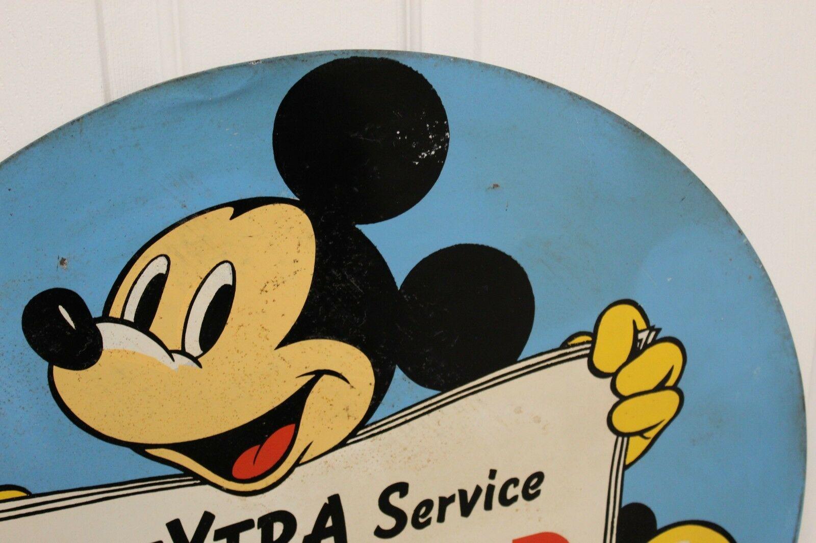 1940 Standard Gasoline Advertising with Disney's Mickey Mouse For Sale 2