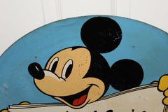 1940 Standard Gasoline Advertising with Disney's Mickey Mouse