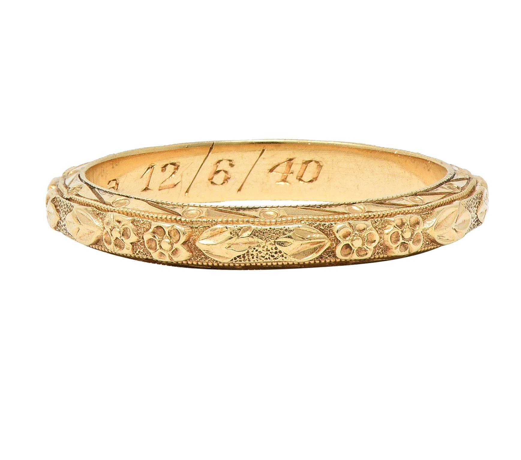orange blossom ring