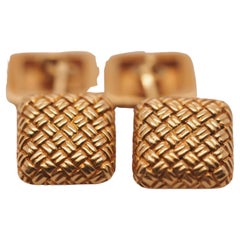 1940 Gemelos de oro amarillo de 18 quilates Tiffany & Co.