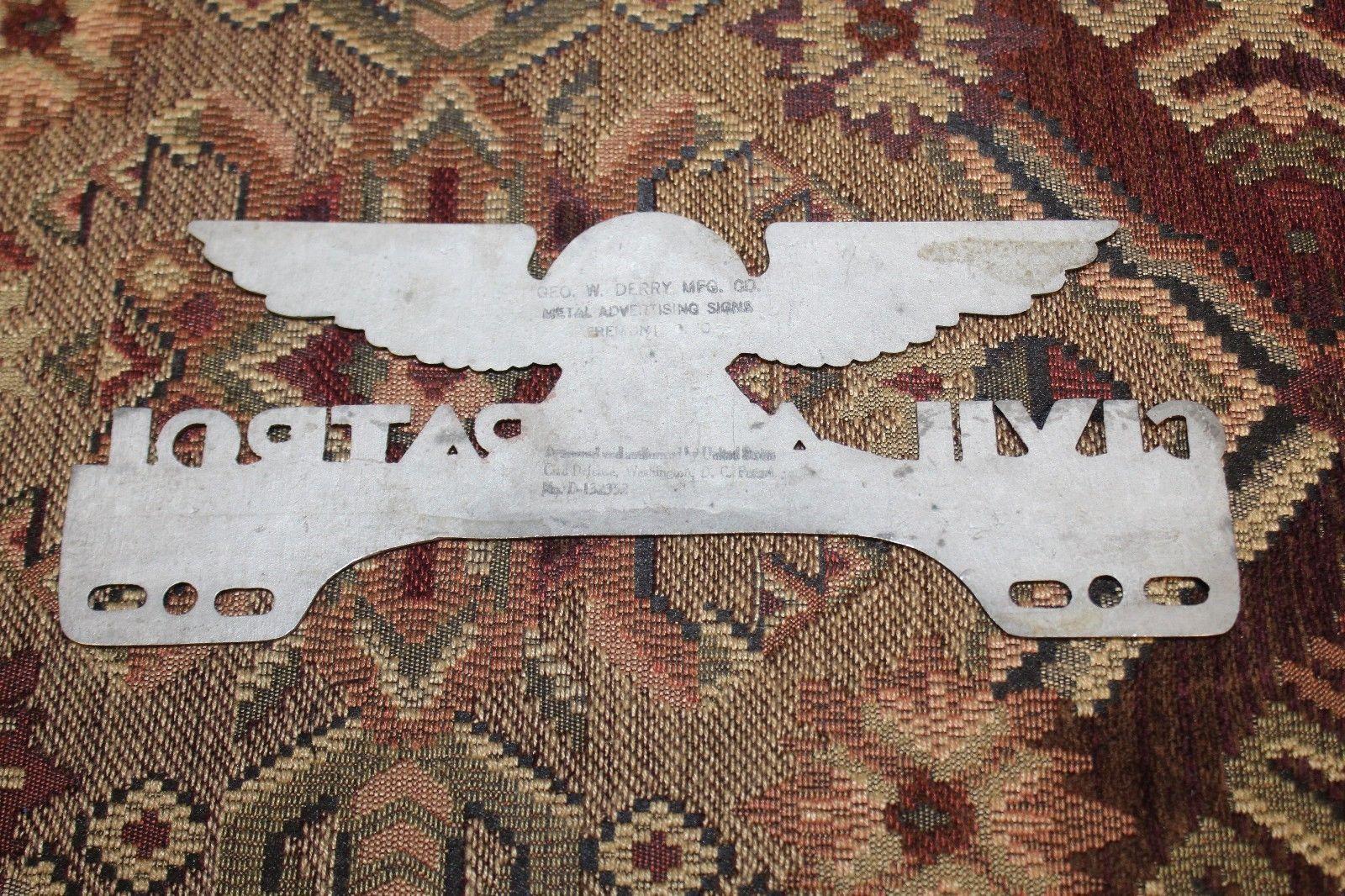 Civil Air Patrol Lizenz-Teller aus den 1940er-1950er Jahren im Angebot 5