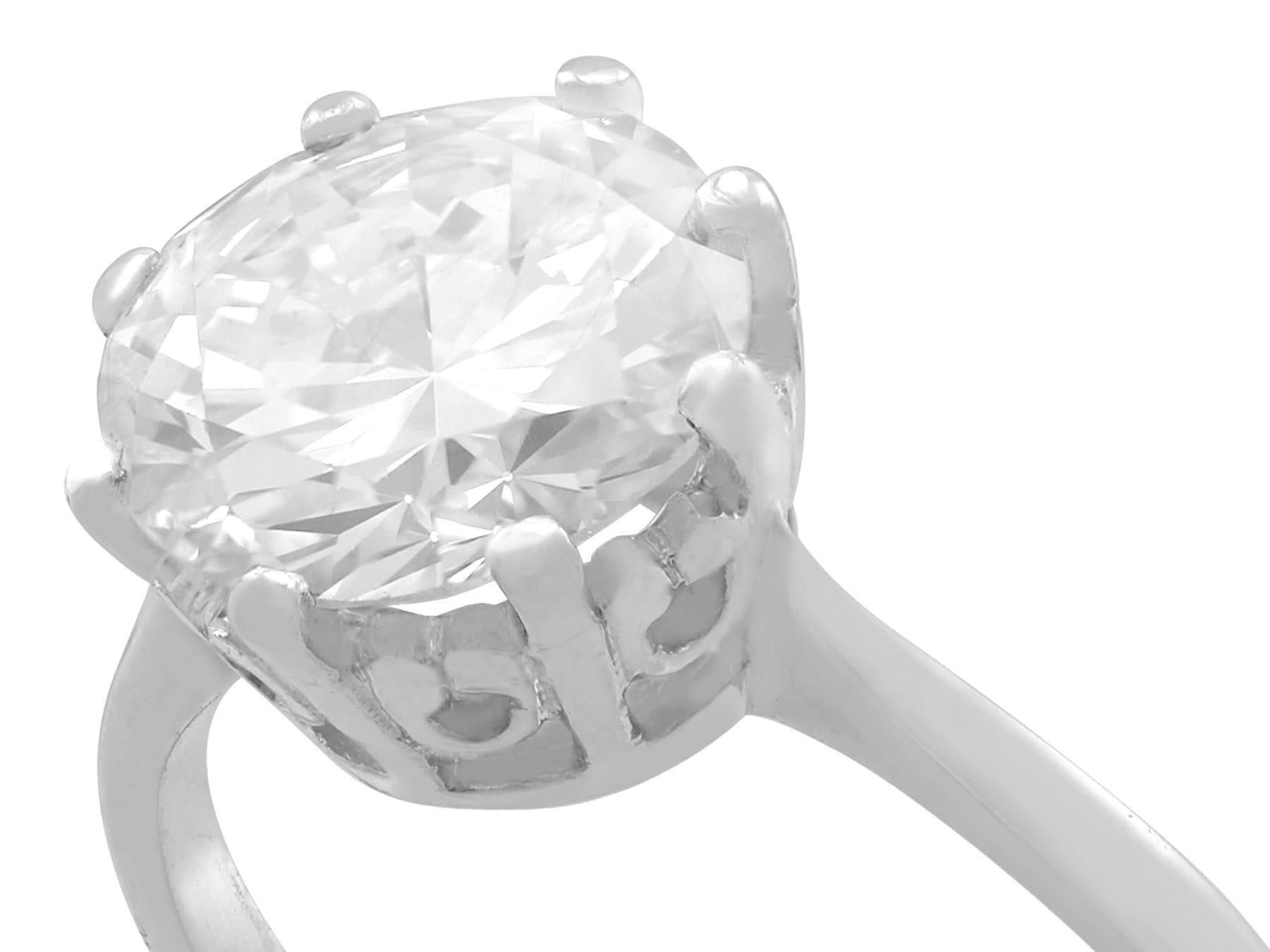 2.01 carat oval diamond