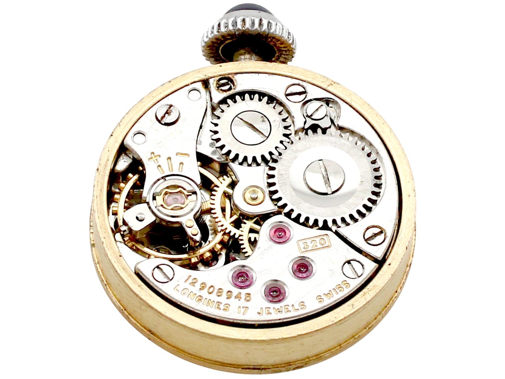 Orologio da polso da donna in platino e diamanti da 2,04 carati del 1940 2