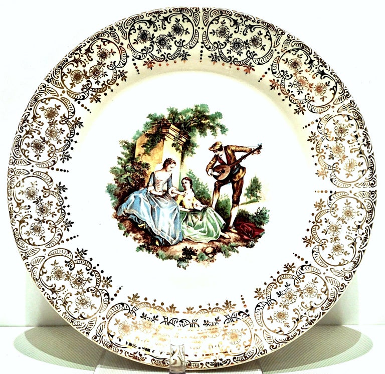 1940'S 22Karat Gold American Limoges Dinnerware S/13 at 1stDibs