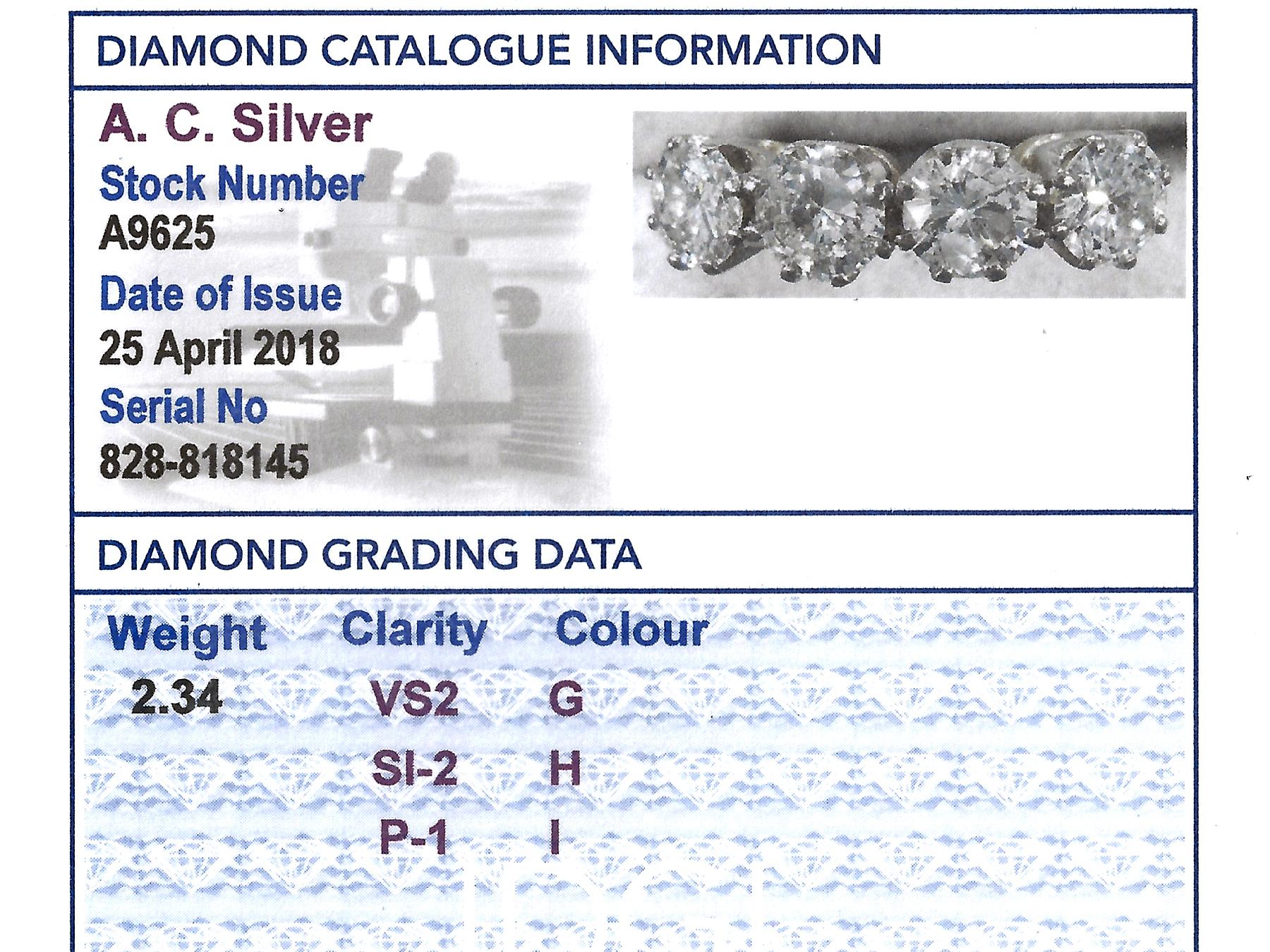 1940s 2.34 Carat Diamond and Yellow Gold Dress Ring 1
