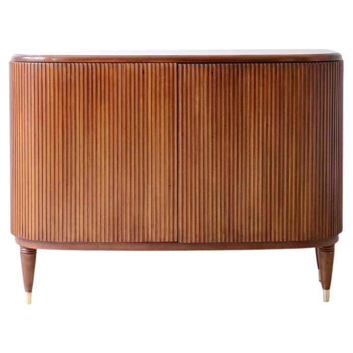 1940's ABV Borsani cabinet in blonde wood