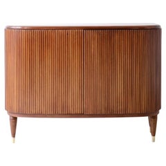 1940's ABV Borsani cabinet in blonde wood 1940's ABV Borsani cabinet in blonde wood