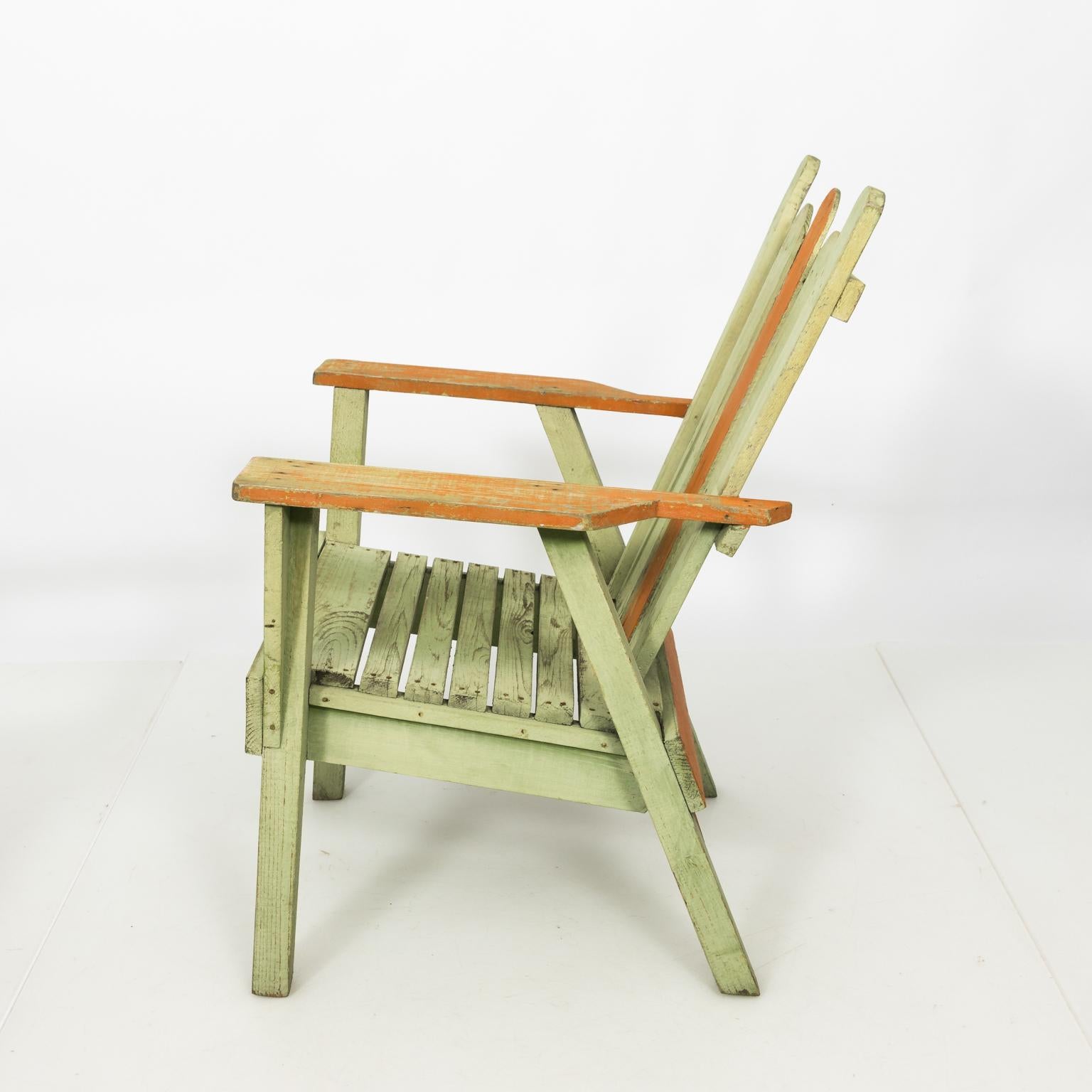 1940s Adirondack Lounge Chairs 9