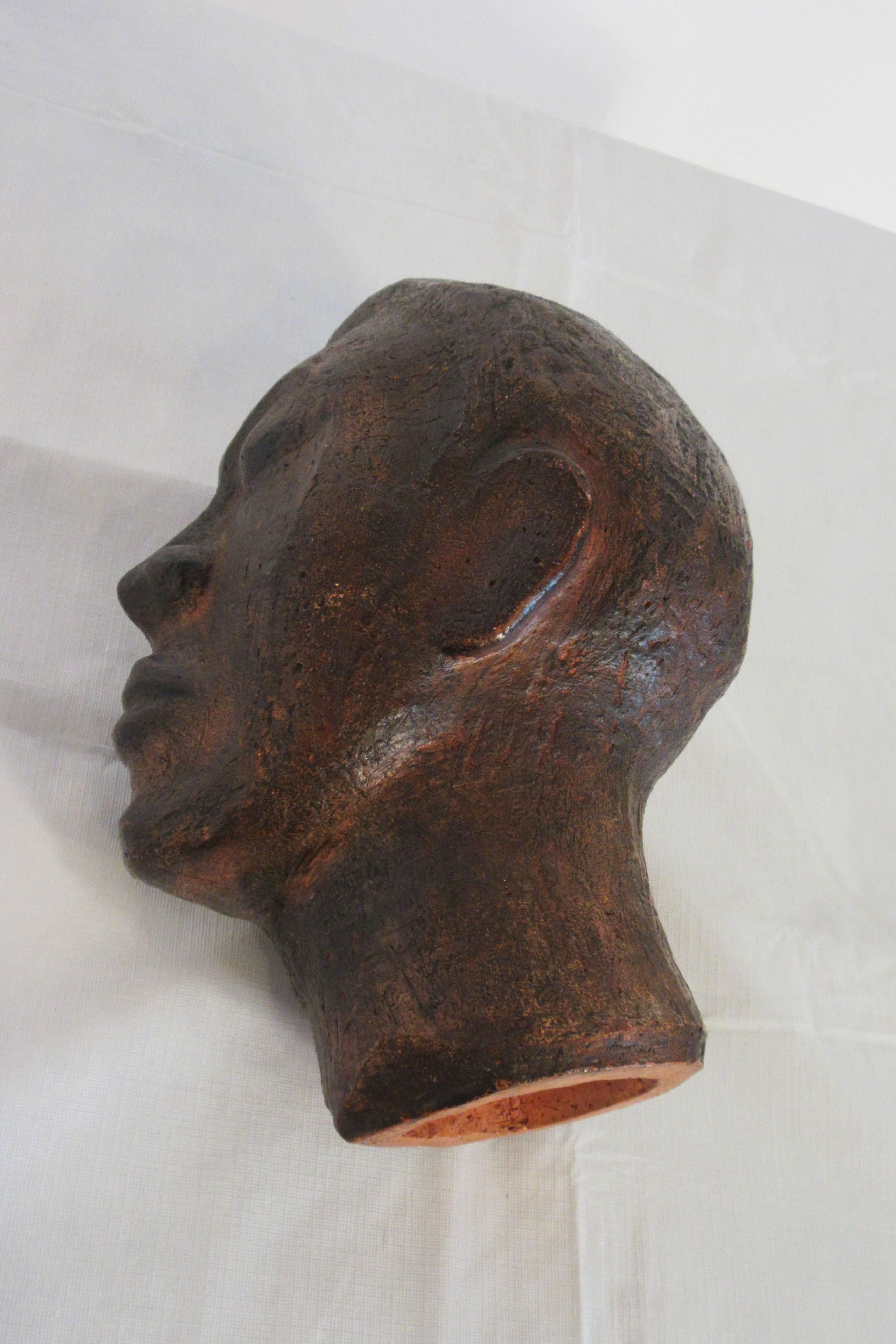 1940s African Bust of Male 2