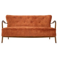 1940s Alfred Christensen 3-Seater Sofa , Denmark