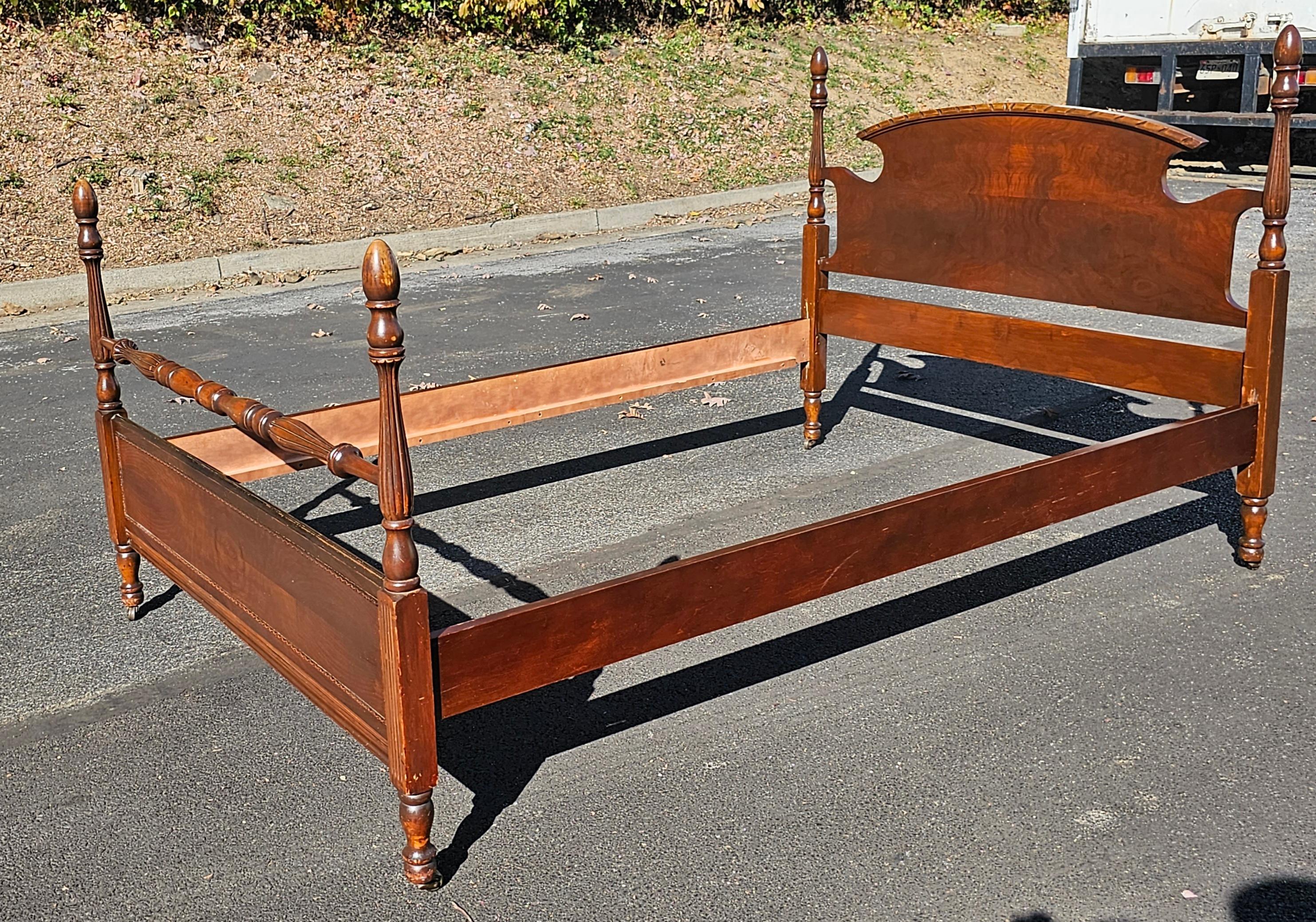 full size bed frame dimensions