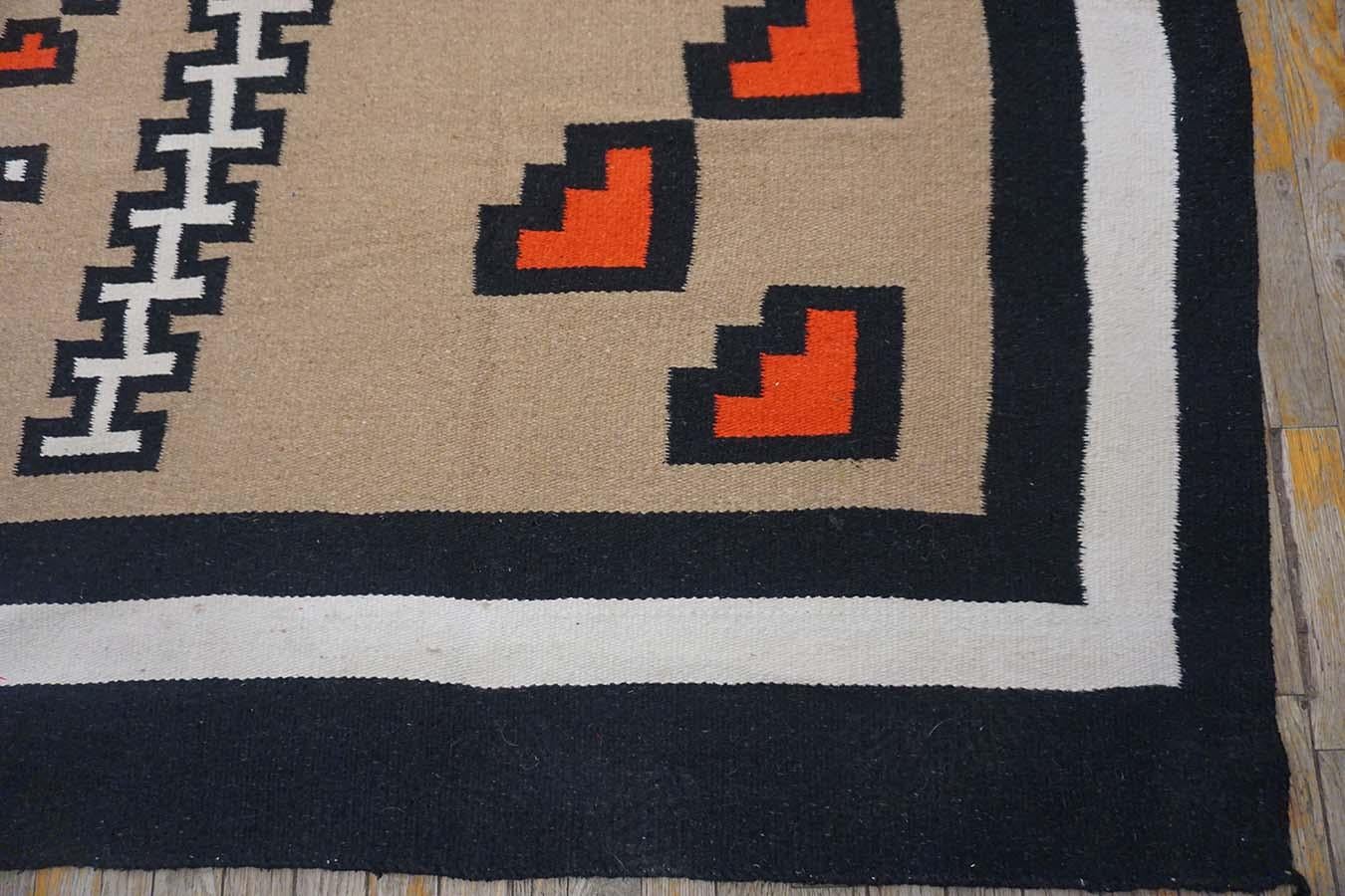 1940s American Navajo Carpet ( 9' x 12' - 275 x 365 ) 11