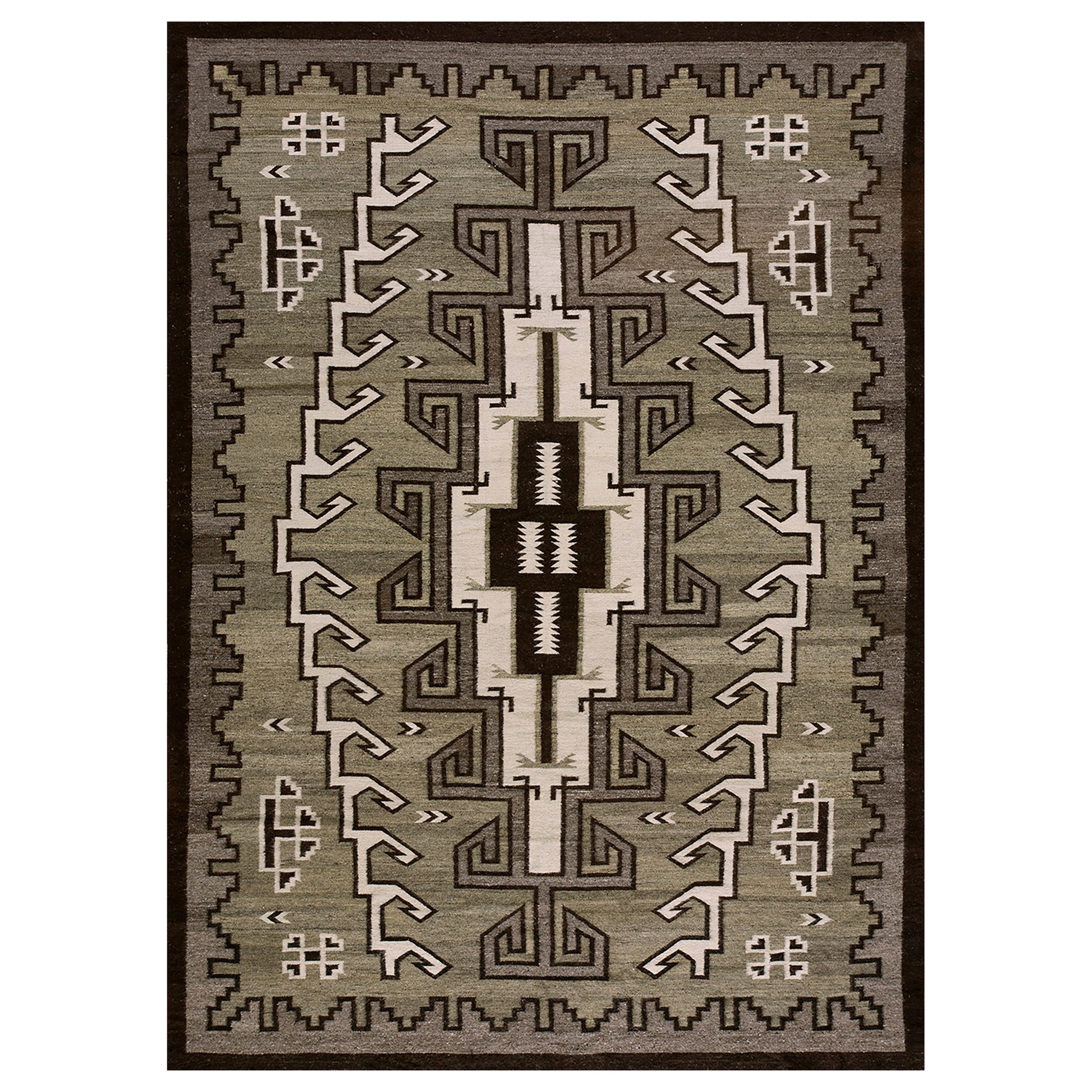 1940s American Navajo Rug ( 6' 10" x 9' 6" - 210 x 290 cm )