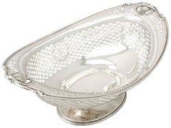 20th Century Vintage American Sterling Silver Fruit Bowl, 1945