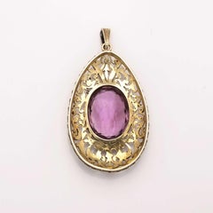 1940s Amethyst Pendant