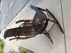 1940s Amish Bent Wood Rocker